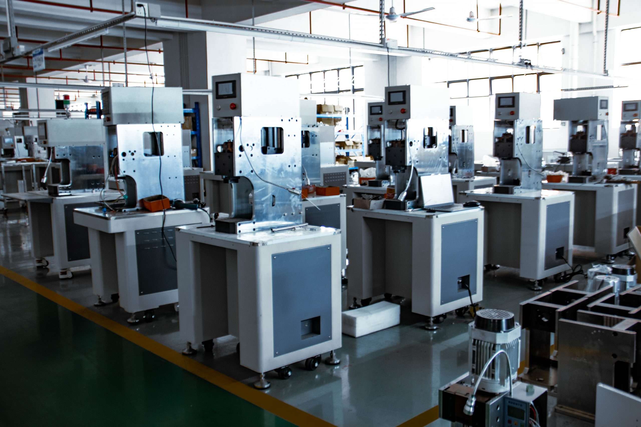 Automatic Terminal Crimping Machine in Action