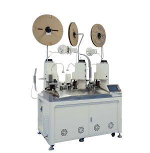 Fully Automatic Three-End Crimping Terminal Machine