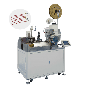 Fully Automatic Servo Single-End Waterproof Grommet Crimping & Tinning Machine
