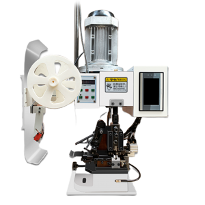 Horizontal Stripping & Crimping Machine