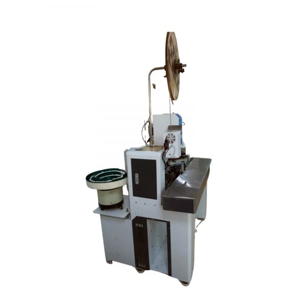 Multi-Core Wire Terminal Crimping & Connector Insertion Machine
