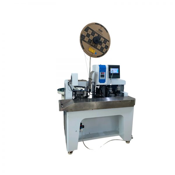 Multi-Core Wire Terminal Crimping & Connector Insertion Machine