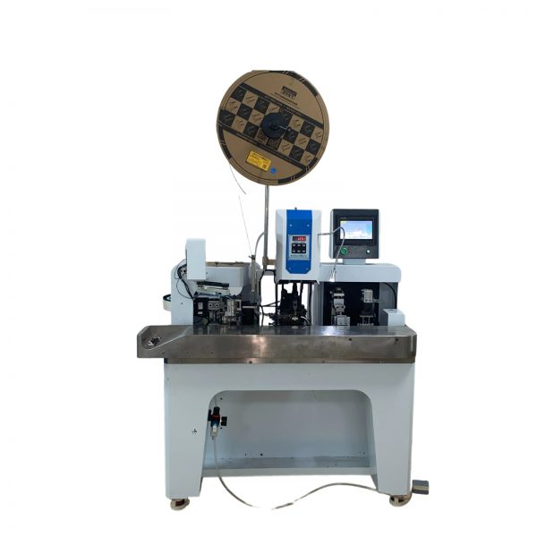 Multi-Core Wire Terminal Crimping & Connector Insertion Machine